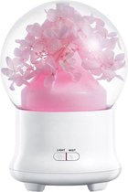 Aroma Diffuser Flower Luchtbevochtiger 100ml | Timer Van 60 Minuten | Aroma Vernevelaar | SensaHome Aroma Flower