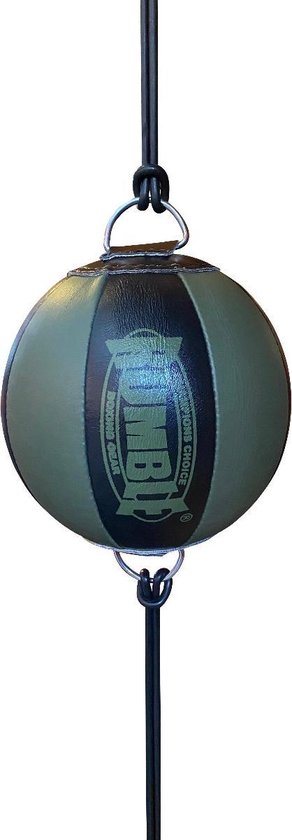 Rumble Boksbal Double ball - Double end Leer - Army | bol.com