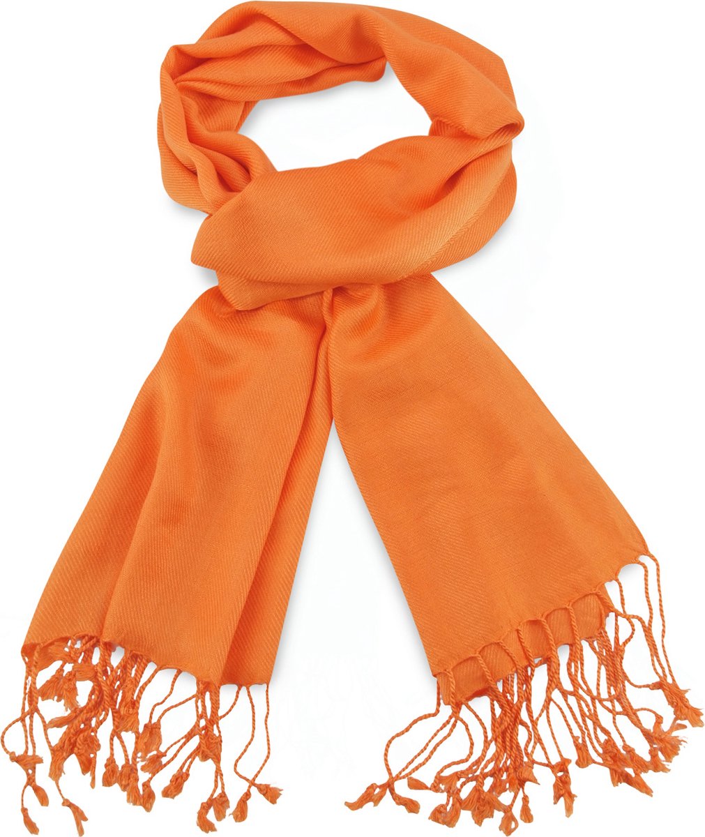 JB Collection - Sjaals - Pashmina oranje - oranje
