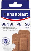 Hansaplast Sensitive Pleister Medium 20 stuks