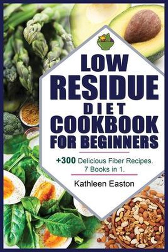 Low Residue Diet Cookbook for Beginners - cover