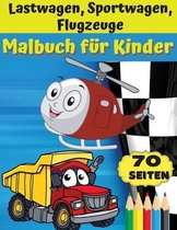 Lastwage, sportwagen, fleugzeuge malbuch fur Kinder