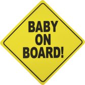 Carkids Baby on Board bordje met zuignap