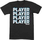 Feeder Heren Tshirt -S- Player Zwart