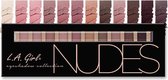 LA Girl - Beauty Brick Eyeshadow Collection Nudes