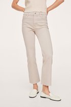 Mango Jeans Crop Flared Jeans 17032028 08 Dames Maat - W46