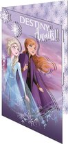 Disney Kaart 3d Frozen 20,5 X 14,5 Cm Papier Paars