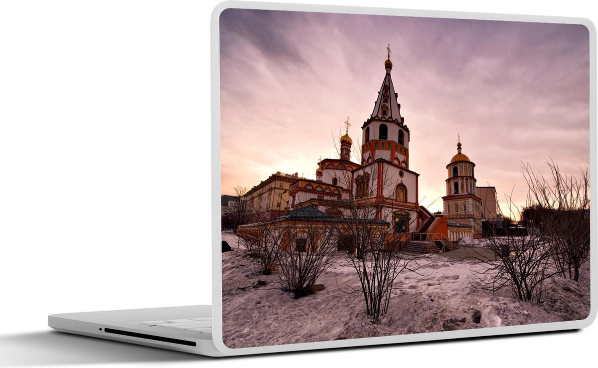 Afbeelding van product SleevesAndCases  Laptop sticker - 13.3 inch - De Epifaniekathedraal in Irkoetsk