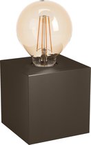 EGLO Prestwick 2 Tafellamp - E27 - 10 cm - Zwart
