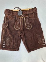 Benelux Wears / Oktoberfest kleding / Geit / Olijfgroen / Borduurwerk / Met riem en bretels / Maat 52