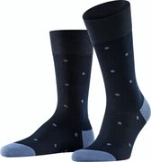 FALKE Dot Heren Sokken - Blauw - Maat 47-50