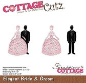 CottageCutz Elegant Bride & Groom (CC-318)