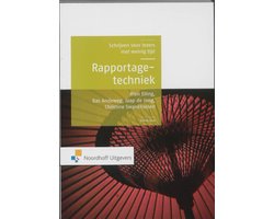 Omslag van Rapportagetechniek