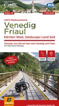 ADFC-Radtourenkarte 29 Venedig, Friaul - Kärnten 150.000