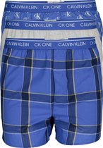 Calvin Klein Wijde Boxers Slim Fit (3-pack) - drie verschillende -  Maat: M