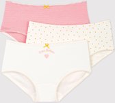 Petit Bateau 3 Pack Meisjes Onderbroek - Maat 128