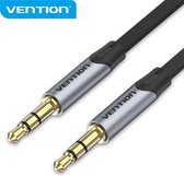 Vention Audio kabel Jack Aux 3.5mm - platte aux kabel - 2 meter