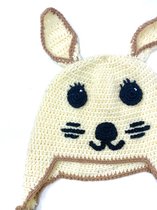 Mumami-Bunny Muts-adult XL size-wit-wol