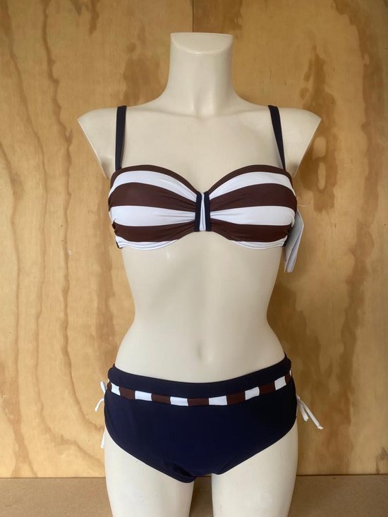 Sunflair bikini maat 38B top, slip maat 42 bol