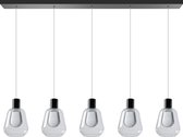 ETH Gary - Hanglamp - Geïntegreerd LED - Balk - 5 Lichts - Helder