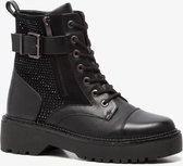 Supercracks dames biker boots - Zwart - Maat 37