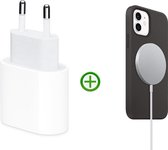 Draadloze Oplader met Magneetfunctie voor iPhone 12 en iPhone 13 modellen - Snellader 15W