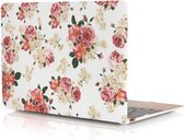 Macbook 12 inch case van By Qubix - Camilia - Macbook hoes Alleen geschikt voor Macbook 12 inch (model nummer: A1534, zie onderzijde laptop) - Eenvoudig te bevestigen macbook cover!