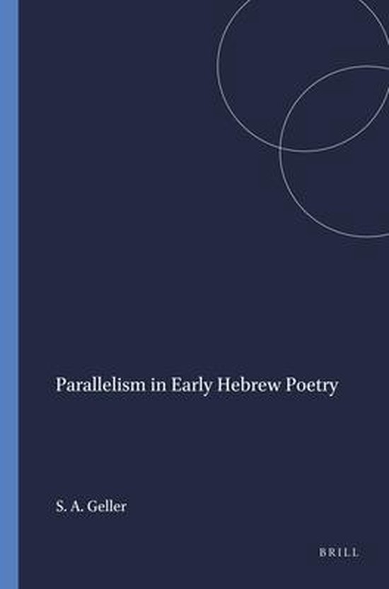 Harvard Semitic Monographs Parallelism in Early Hebrew Poetry