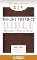 KJV Thinline Reference Bible Chestnut Brown