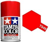 Tamiya TS-49 Bright Red - Gloss - Acryl Spray - 100ml Verf spuitbus