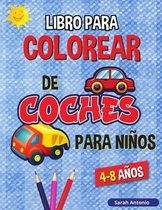 Libro para Colorear de Camiones y Coches para Niños