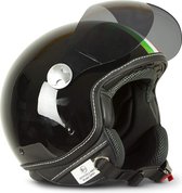 ARMOR AV-85, Italië Zwart, motorhelm, scooterhelm, M, hoofdomtrek 57-58cm