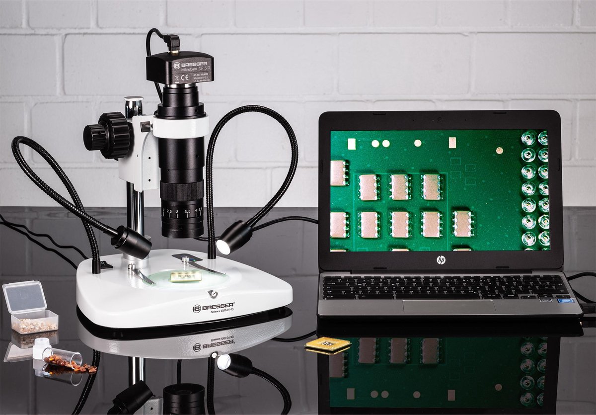 Microscope numérique Bresser USB DST-1028 5.1MP