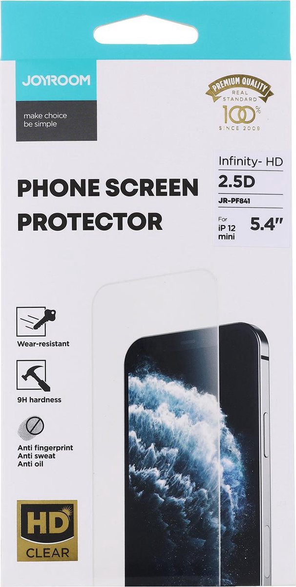 iPhone 12 Mini Screen Protector 2 stuks - Beschermglas Apple iPhone 12 mini Screenprotector Glas