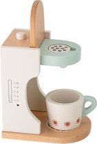 Bloomingville Elgo Play Set, Coffee maker, White,