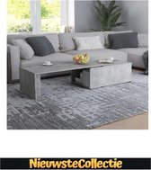 Salontafel - Spaanplaat - Betongrijs - Deluxe - Design - Woonkamer - LIMITED EDITON - Nieuwste Collectie