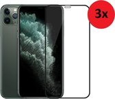 Full Screenprotector iPhone 13 - iPhone 13 Full Tempered Glass 3x
