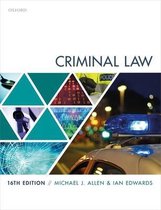 Selected Data of criminal law