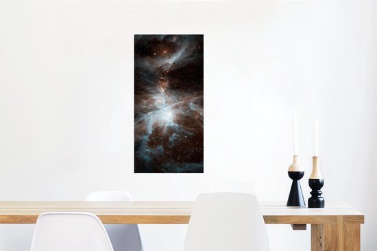 Poster Galaxy - Planeet - Sterren - 40x80 cm