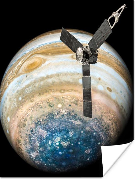 Affiche Planète - Univers - Satellite - 120x160 cm XXL