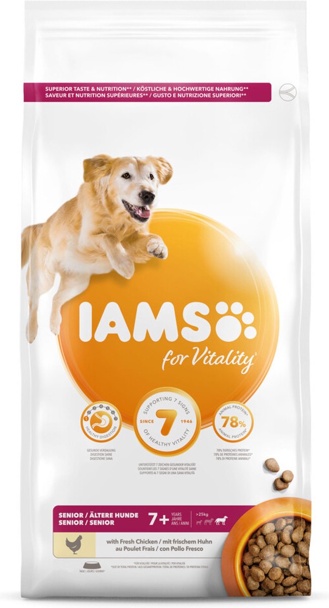 IAMS Iams Dog Senior Large Kip 3 kg