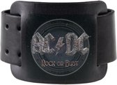 AC/DC Rock or Bust Leren Polsband