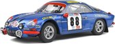 Alpine A110 1600S #88 Rallye Du Portugal 1971 - 1:18 - Solido