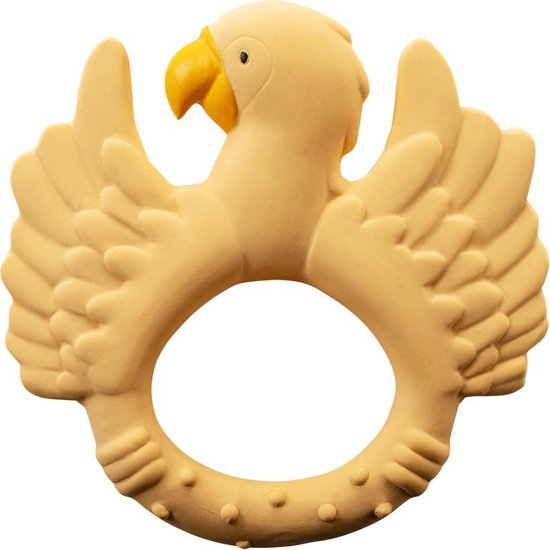 Natruba Bijtring Papegaai - geel