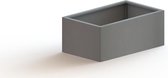 MySteel Verzinkt staal plantenbak Texas 600x1000 Inclusief Bodemplaat  - Hoogte: 300mm