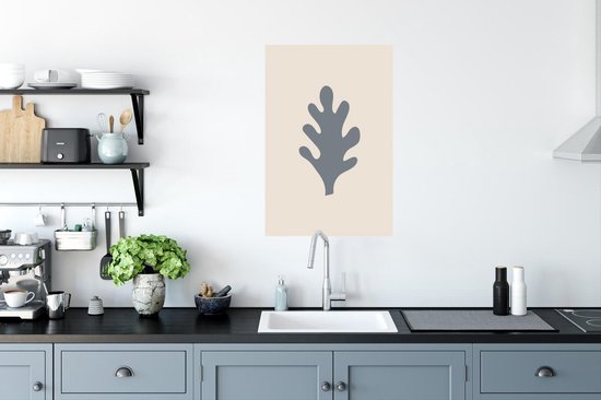 Affiche Pastel - Feuilles - Couleur - 40x60 cm