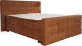 Boxspring Cruizer Cognac complete set 180x200