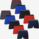 10 PACK Boxershort Heren | Microfiber | Maat XL/XXL | Meerkleurig | Ondergoed Heren | Onderbroeken Heren |