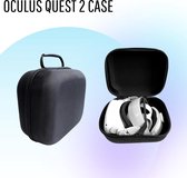 Oculus Quest & Quest 2 Case - VR Accessoires - Opbergdoos - Bescherming - Speciaal Ontwikkeld Voor De Halo Strap - Zwart