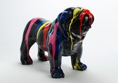 Beeld Bulldog USA - H45 cm - Voor buiten en binnen